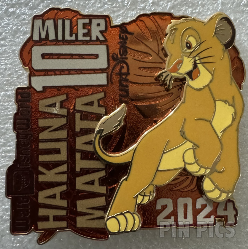 WDW – Simba - Hakuna Matata 10 Miler - Springtime Surprise Weekend 2024 - runDisney - Lion King