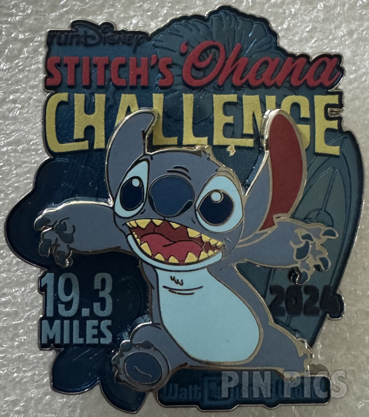 WDW – Stitch’s Ohana Challenge - 19.3 Miles - Springtime Surprise Weekend 2024 - runDisney
