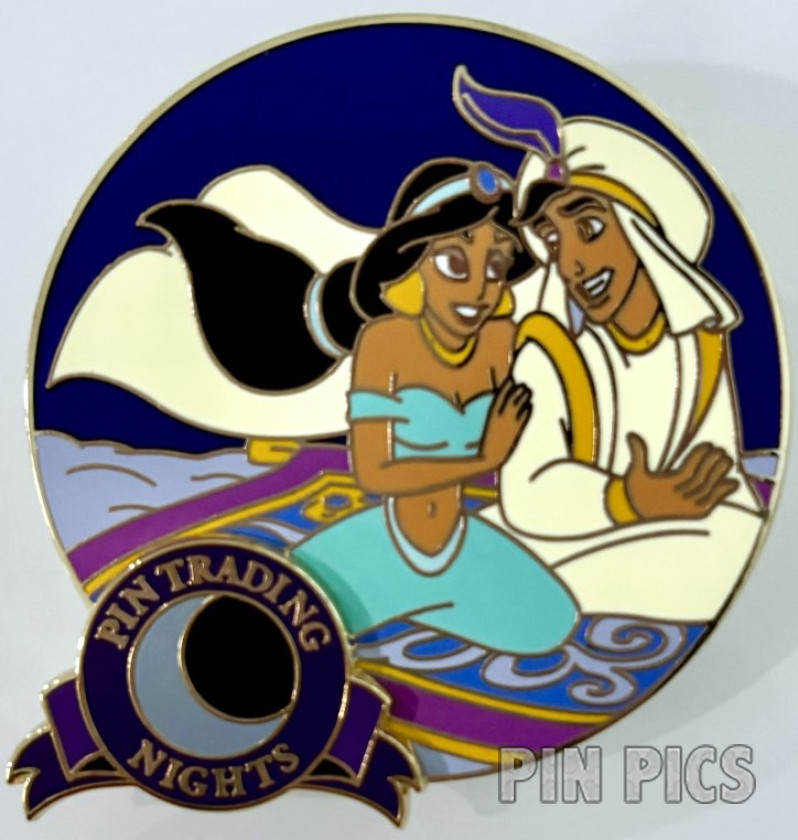 DL - Jasmine, Aladdin, Magic Carpet - Pin Trading Nights