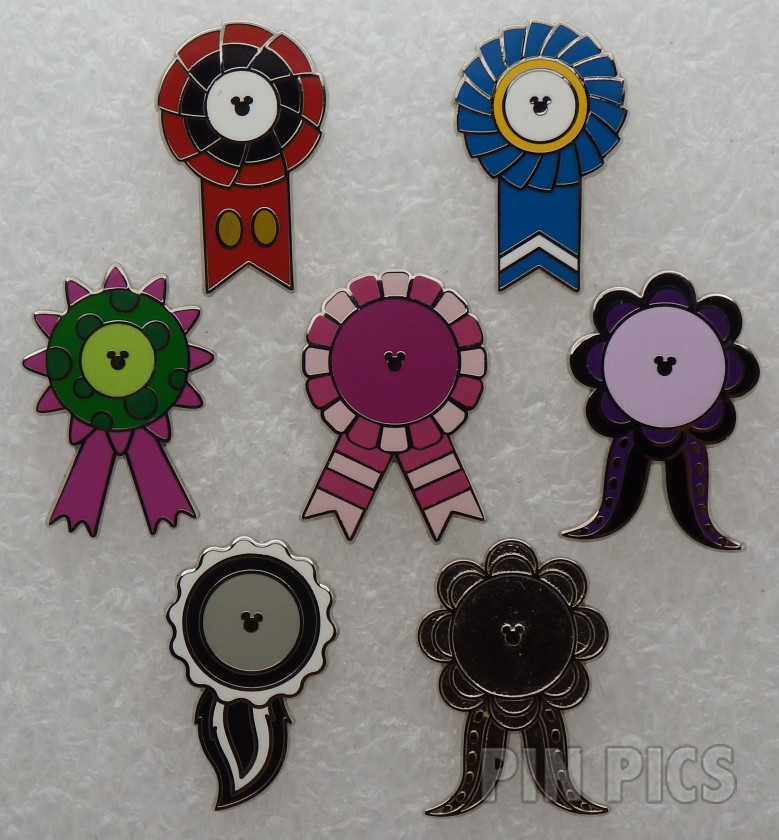 WDW - Prize Ribbons Set - Hidden Mickey 2019