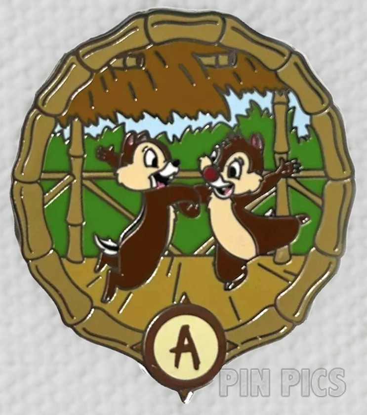 WDW - Chip and Dale - Swiss Family Treehouse - Adventureland - Mystery