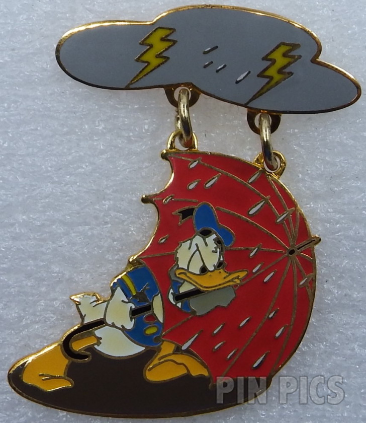 Japan - Donald Duck - 60th Birthday - Heavy Rain - Dangle