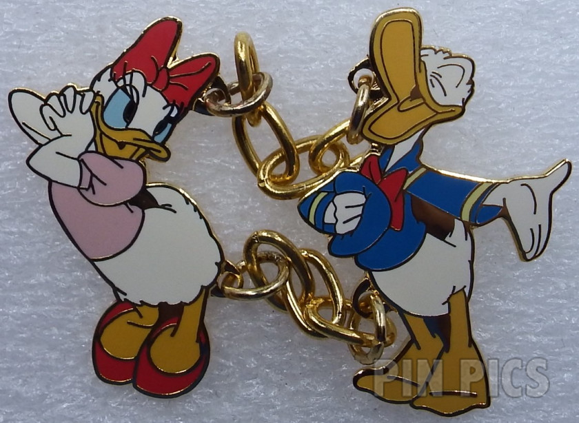 Japan - Donald & Daisy Duck - Birthday - Dangle