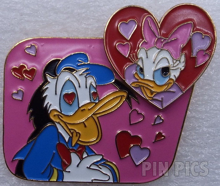 Japan - Donald and Daisy Duck - Birthday - Heart