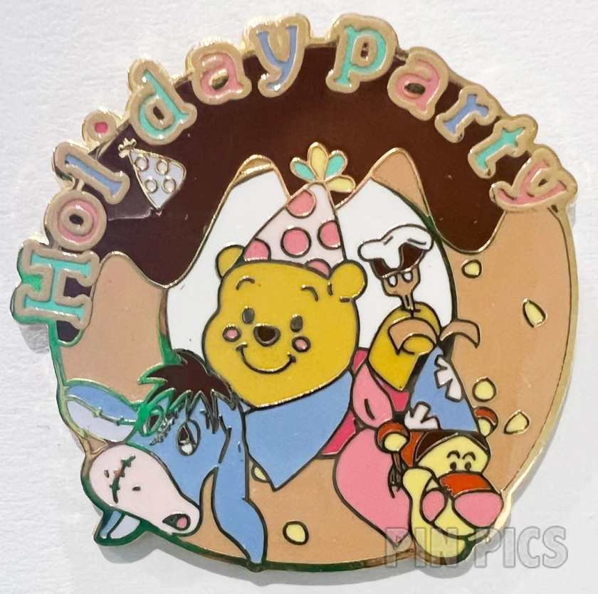 JDS - Pooh, Tigger & Eeyore - Doughnut - Holiday Party