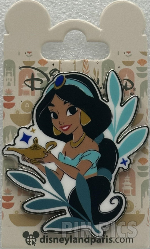 165475 - DLP - Jasmine - Genie's Lamp - Floral Princess - Aladdin
