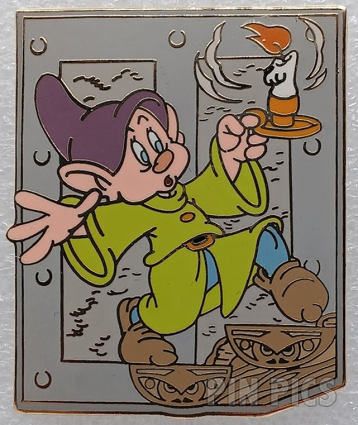 Disney Auctions - Dopey Walking Upstairs with a Candle