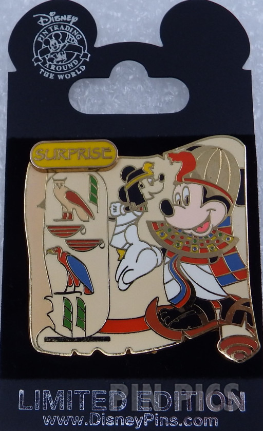 46943 - WDW - Mickey Mouse - Ancient Egypt Cartouche Collection 2006 - Surprise