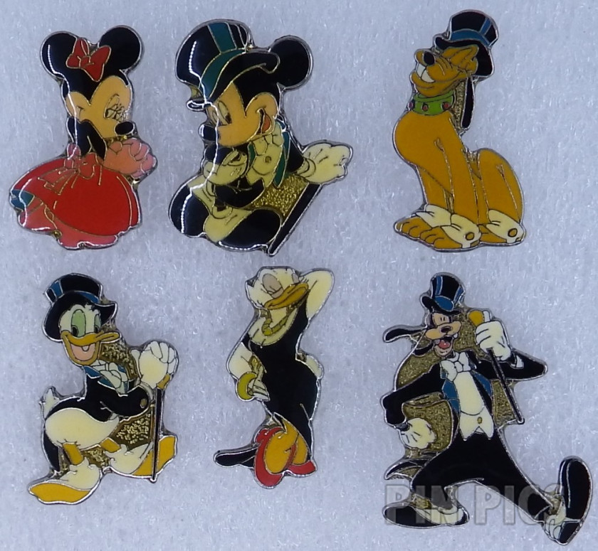 JDS - Mickey, Minnie, Donald, Daisy, Pluto, Goofy - Formal Wear Set - Mini