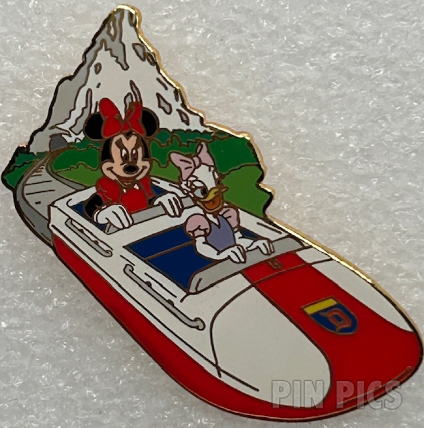 JDS - Daisy Duck, Minnie Mouse - Matterhorn - Bobsled - Theme Parks - Walt Disney 100th Year