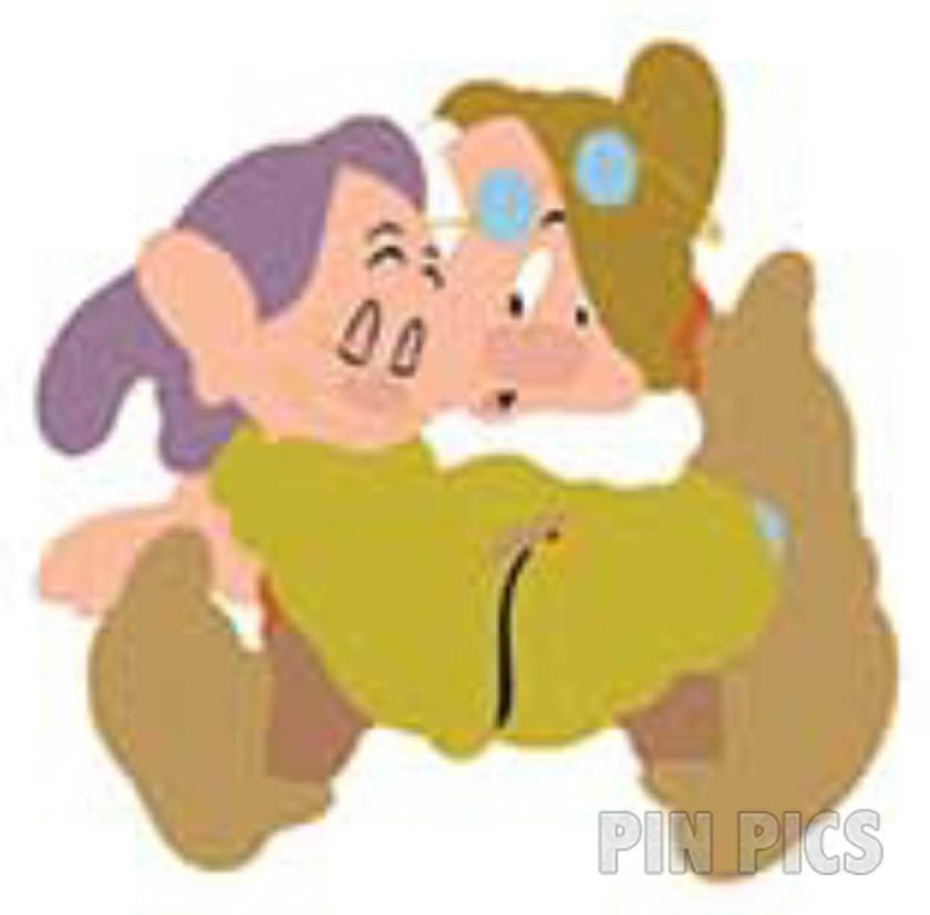 DEC - Doc and Dopey - Hugs are the Best - D23 Expo 2024 - Snow White and the Seven Dwarfs