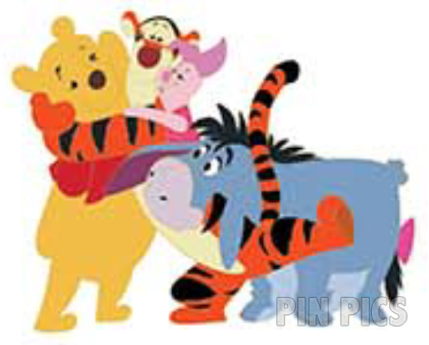 DEC - Winnie the Pooh and Friends Group - Hugs are the Best - D23 Expo 2024 - Big Hero 6