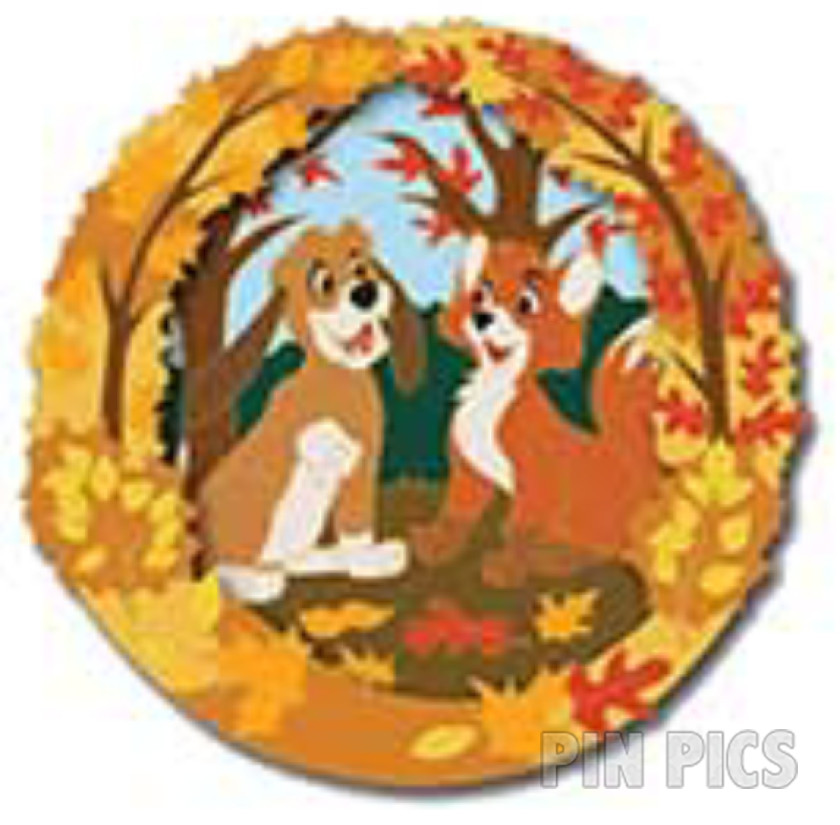 DEC - Tod and Copper - Fall - Seasons of Friendship - D23 Expo 2024 - Fox and the Hound