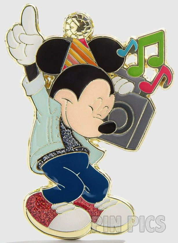 Baublebar - Mickey Mouse - Listening to Boom Box - Celebration