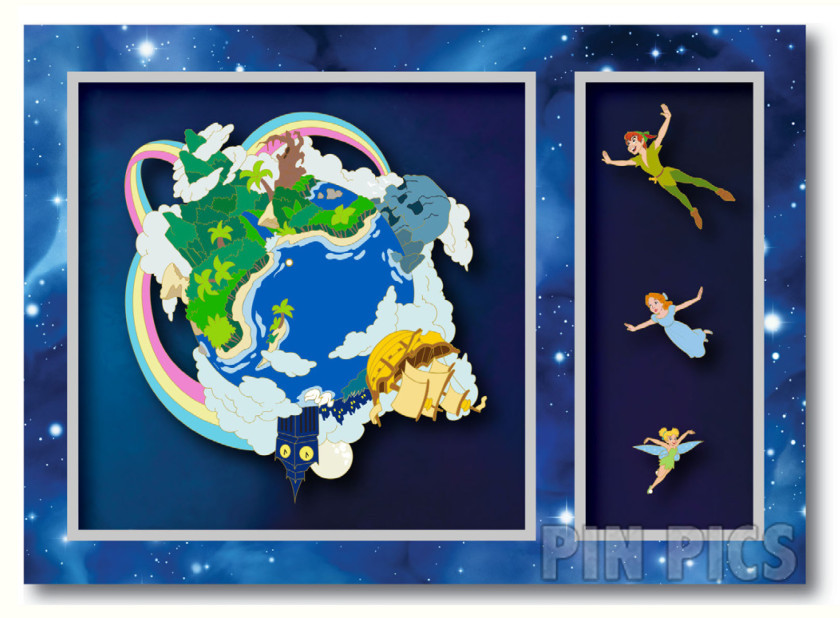 WDI - Peter Pan Set - World of - D23 Expo 2024 - Peter, Wendy, Tinker Bell