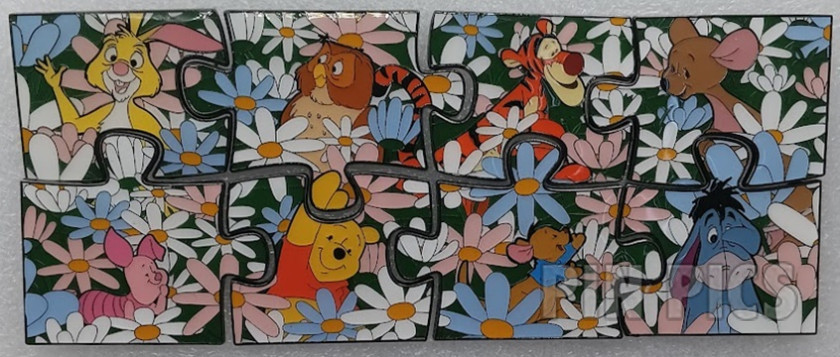 Loungefly - Winnie the Pooh Floral Puzzle Set - Mystery - BoxLunch