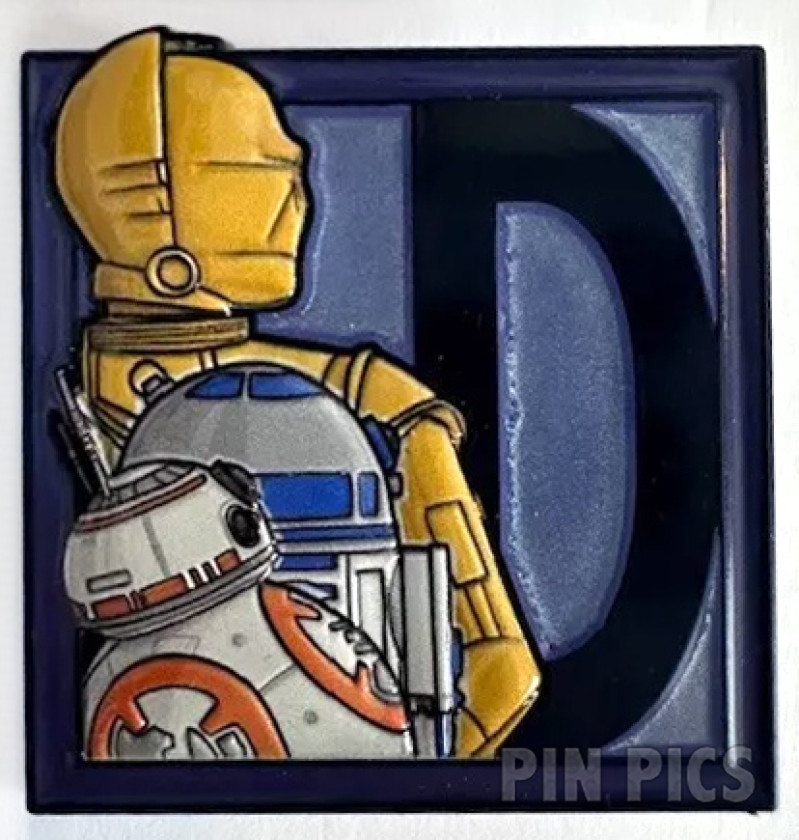 D for Droids - R2-D2, BB-8, C-3PO - Alphabet - Star Wars Celebration 2022