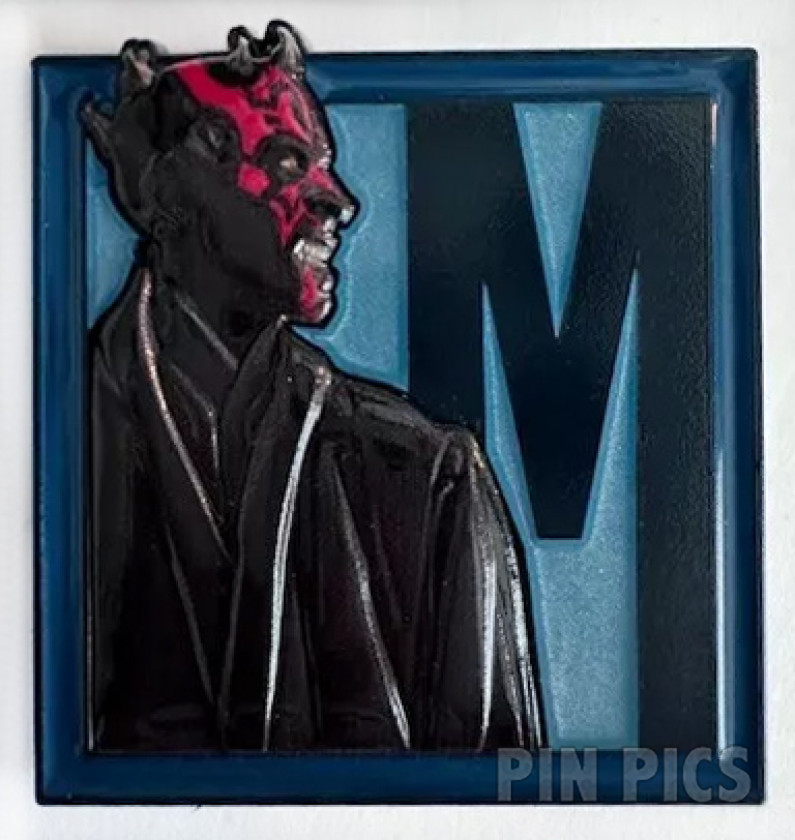 M for Darth Maul - Sith - Alphabet - Star Wars Celebration 2022
