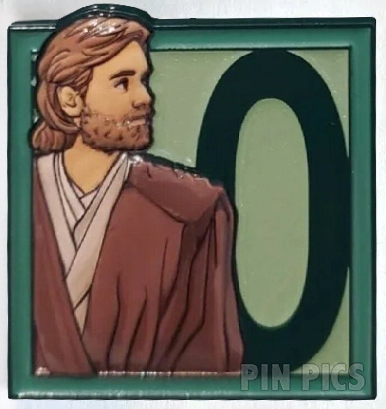 O for Obi-Wan Kenobi - Jedi Master - Alphabet - Star Wars Celebration 2022