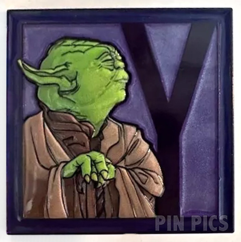 Y for Yoda - Jedi Master - Alphabet - Star Wars Celebration 2022