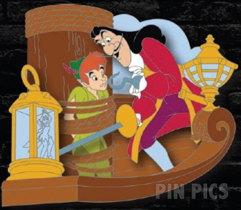 WDW - Captain Hook, Peter Pan, Tinker Bell - Villains Take the Spotlight - Disney After Dark