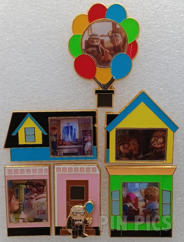 Loungefly - Lenticular UP House Set - Mystery - Pixar - BoxLunch