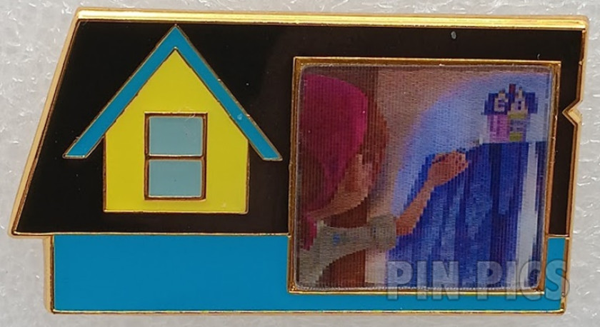 Loungefly - Carl and Ellie - Lenticular UP House - Painting of Paradise Falls - Mystery - Pixar - BoxLunch