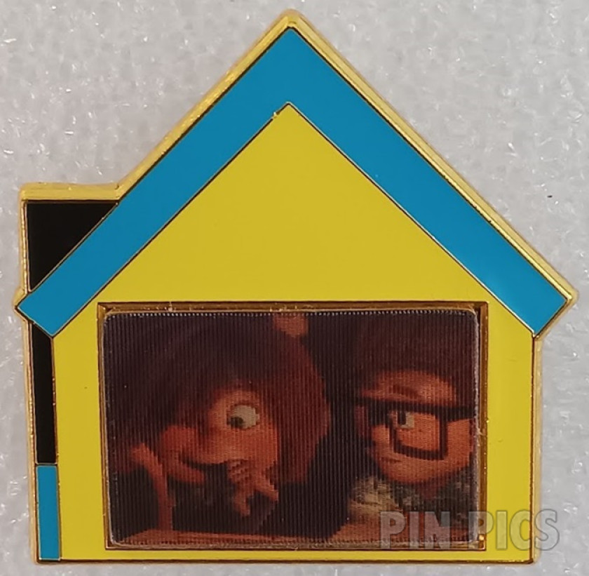 Loungefly - Carl and Ellie - Lenticular UP House - Mystery - Pixar - BoxLunch
