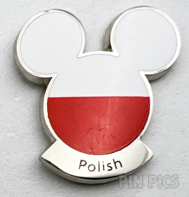 EU DS - Polish - Mickey Head Flag - Language - Cast Exclusive