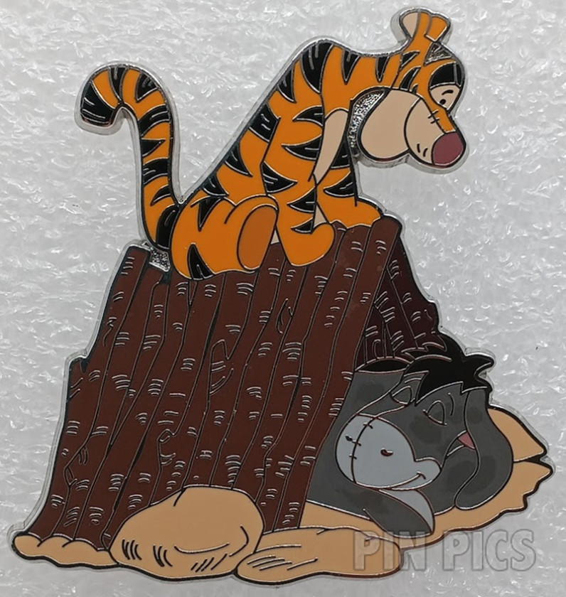 Tigger and Eeyore - Lanyard Starter - Winnie the Pooh - On Top of Eeyore's House