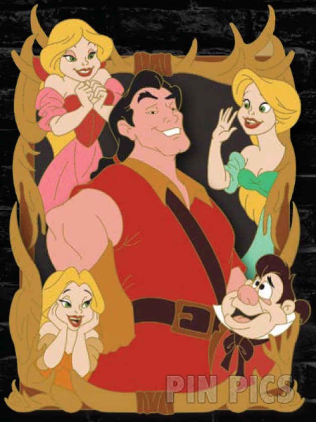 WDW - Gaston, LeFou, Bimbettes - Disney Villains Cluster - Disney After Dark - Beauty and the Beast