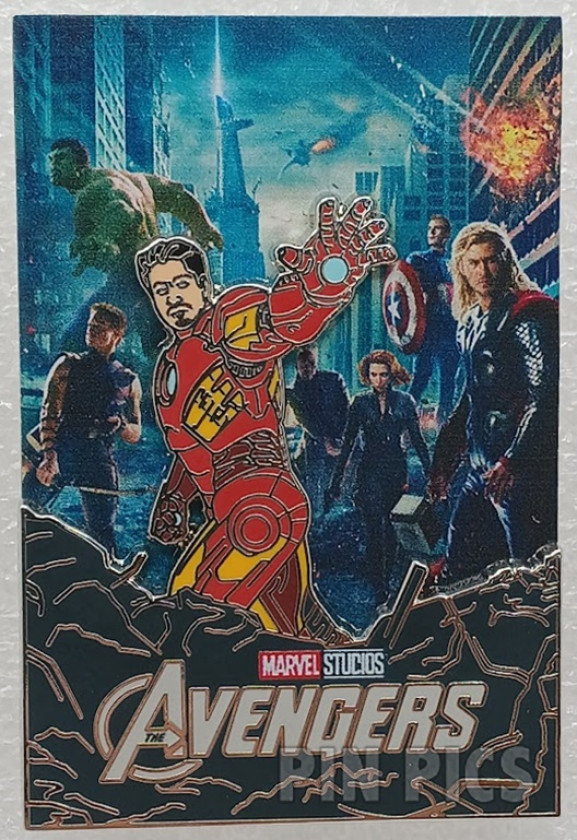 Iron Man, Thor, Captain America, Black Widow and Hawkeye - Disney 100 - Avengers - Marvel