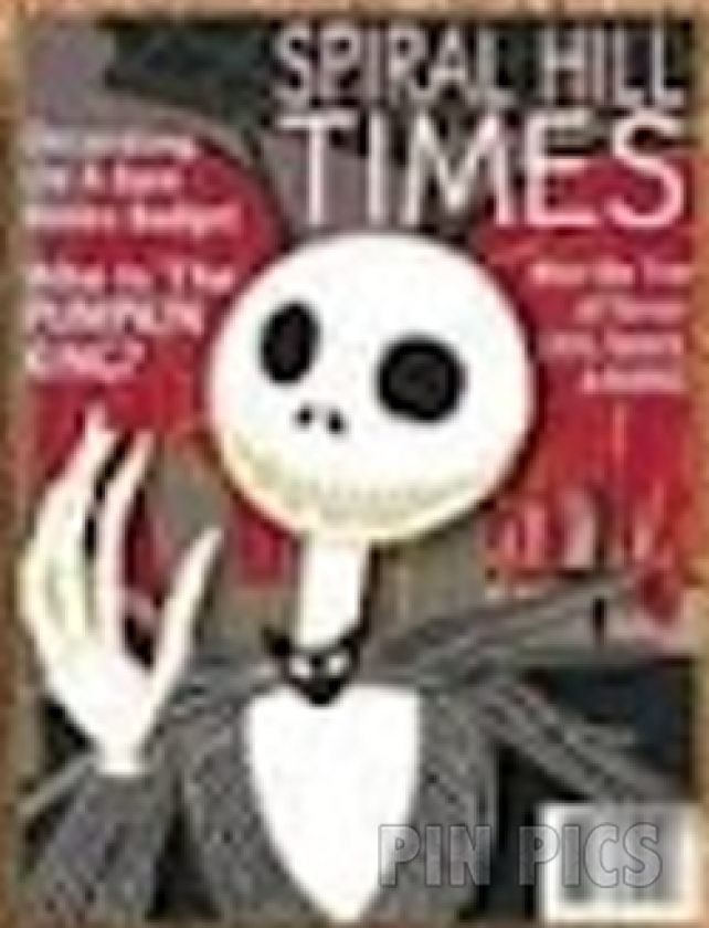 DSSH - Jack Skellington - Magazine - D23 Expo 2024 - Spiral Hill Times - Nightmare Before Christmas