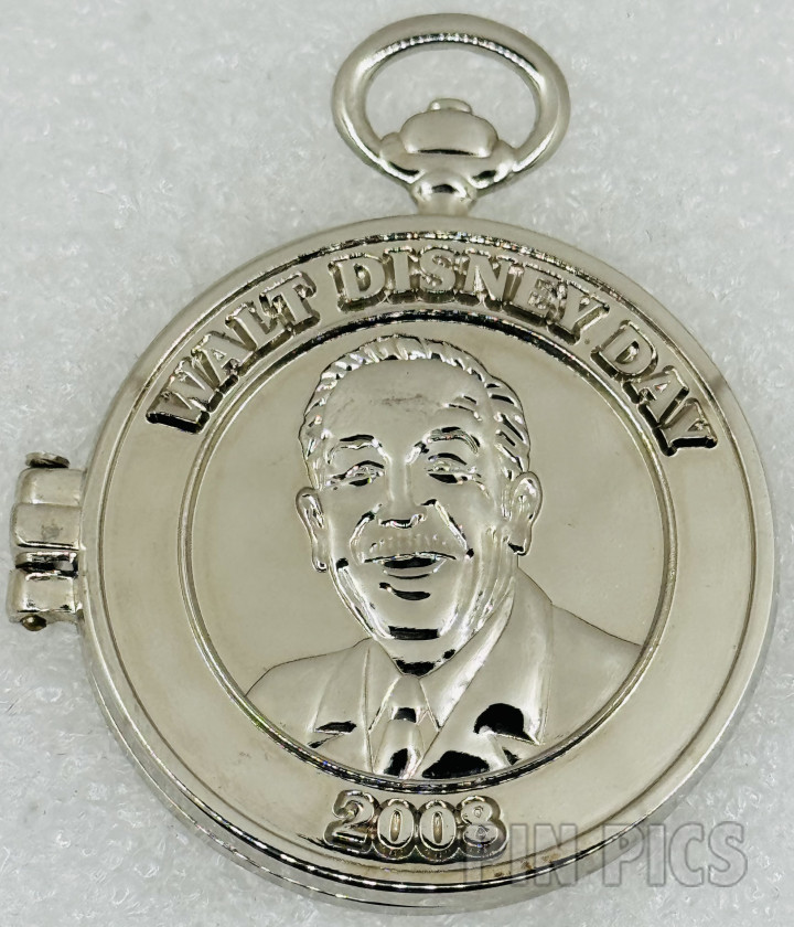 Walt Disney Day 2008 - Mickey Mouse - Pocket Watch - Silver Variation