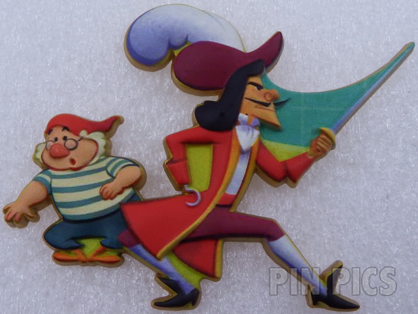 WDI - Captain Hook and Mr Smee - Disney Maps - D23 Expo 2024 - Peter Pan