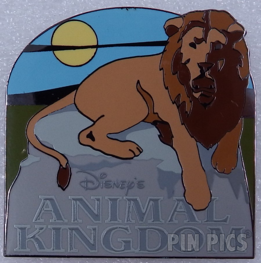 WDW - Lion - The Adventure Begins Pin Safari 2001 - Animal Kingdom