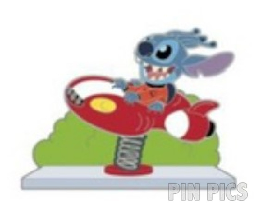 Stitch - Space Ship - Spring Rides - September - Lilo and Stitch