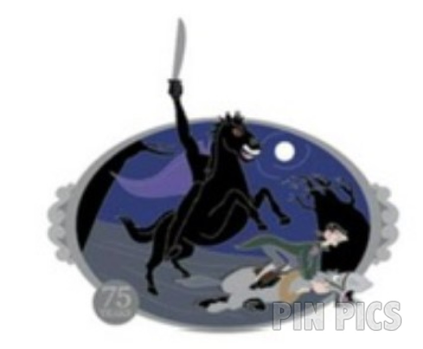 Headless Horseman and Ichabod - Adventures of Ichabod and Mr Toad 75th Anniversary