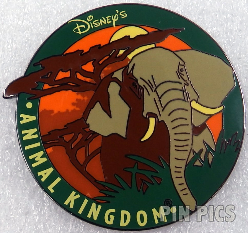 WDW - Elephant - The Adventure Begins Pin Safari 2001 - Animal Kingdom