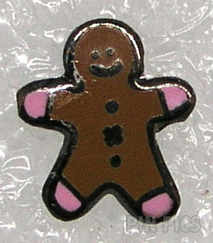 DL - Tiny Gingerbread Man - Looking in Toy Shop Window - Christmas 2000