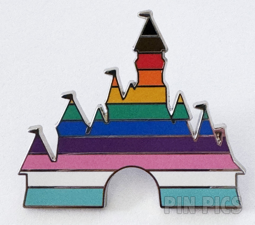 DL - Sleeping Beauty Castle - Rainbow - Pride