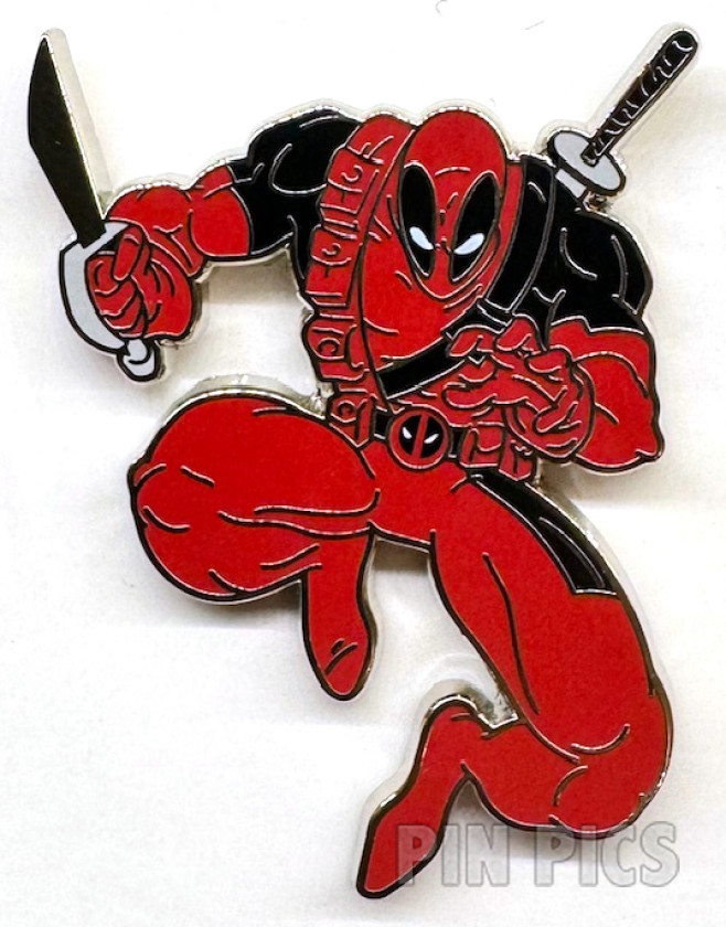 Deadpool - Running - Dagger and Sword - Marvel