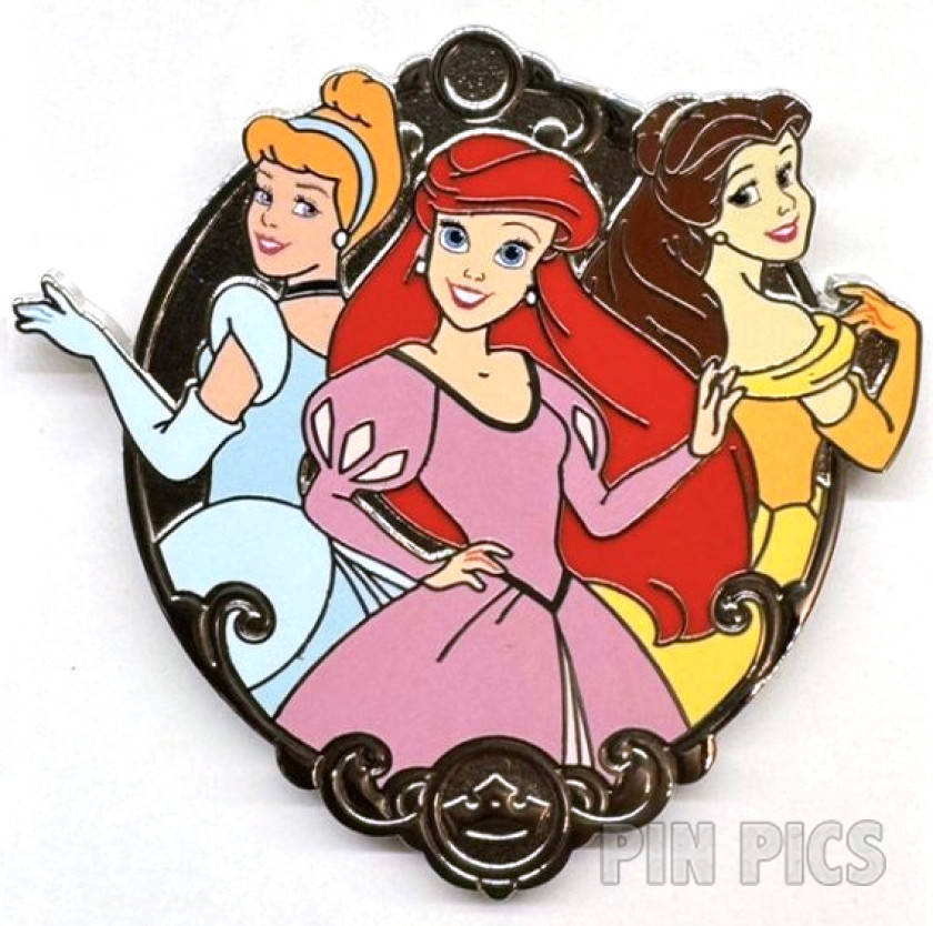 Cinderella, Ariel, Belle - Princess Group No 1