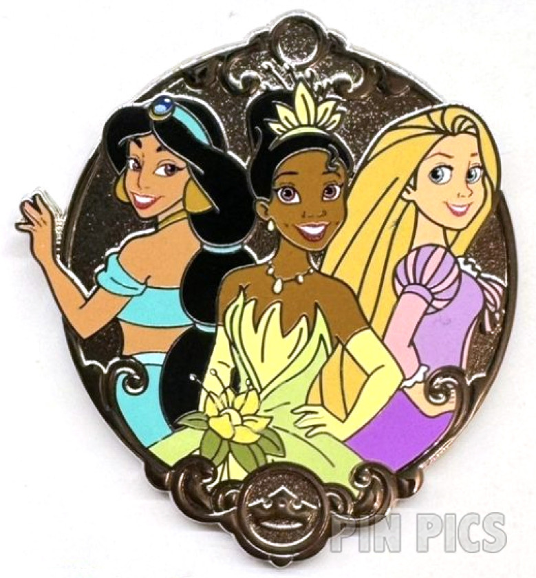 Jasmine, Tiana, Rapunzel - Princess Group No 2