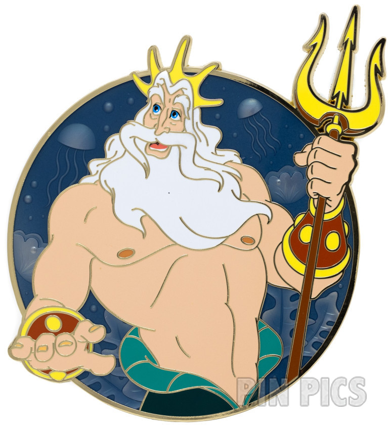 PALM - King Triton - Expressions - Little Mermaid - Jumbo