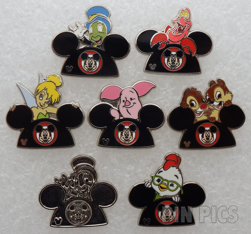 WDW - Mouseketeer Ear Hats Set - Hidden Mickey 2015 - Mickey Mouse Club