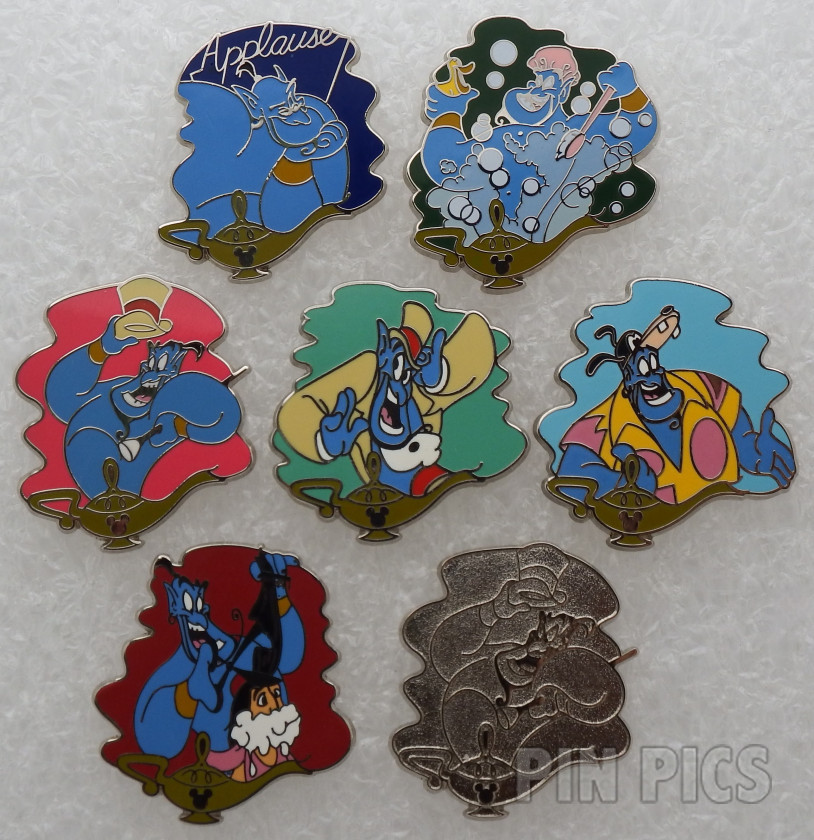 WDW - Genie of the Lamp Set - Hidden Mickey 2015