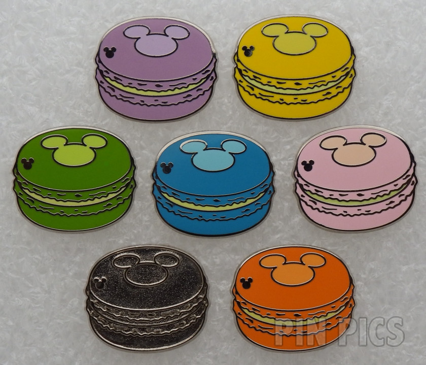 WDW - Macarons Set - Hidden Mickey 2015