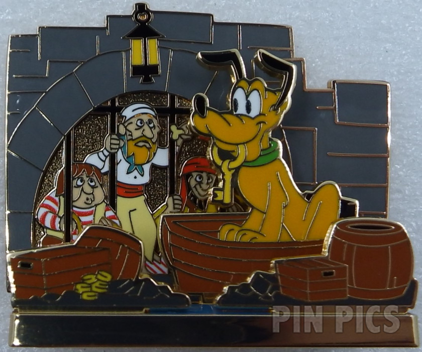 D23 - Pluto - Pirates of the Caribbean - Disney Parks Attraction Vehicle Diorama - Joy in Our Parks - Slider - Expo 2024