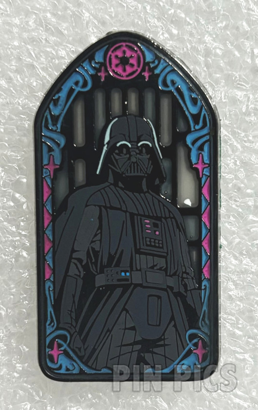 Loungefly - Darth Vader -  Star Wars Stained Glass Portrait - Mystery - BoxLunch